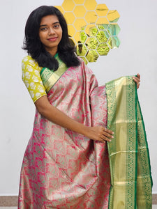 Kanchipuram Blended New Tissue silk Saree 136