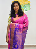 Kanchipuram Blended Mini Bridal silk Saree 140