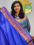 Kanchipuram Blended Mini Bridal Silk Saree 144