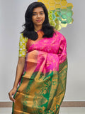 Kanchipuram Blended Mini Bridal Silk Saree 146