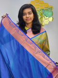 Kanchipuram Blended Mini Bridal Silk Saree 147