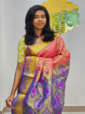 Kanchipuram Blended Mini Bridal Silk Saree 152