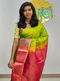 Kanchipuram Blended New Fancy Butta Silk Sarees 095