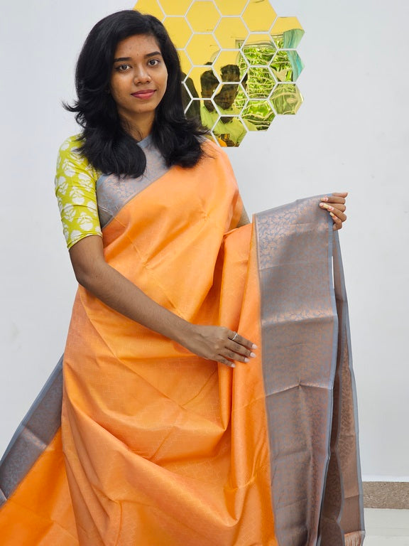 Kanchipuram Blended Elegant Silk Saree 040