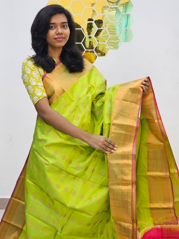 Kanchipuram Pure Fancy Butta Silk Sarees 035