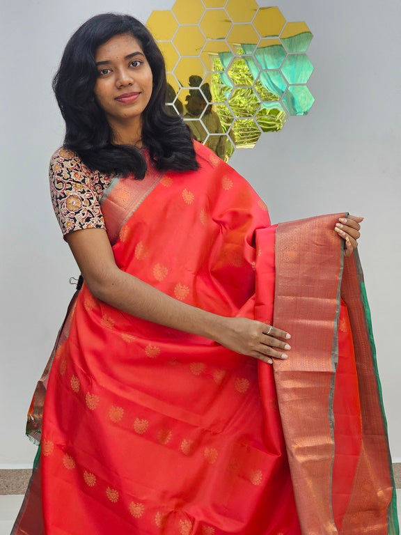 Kanchipuram Pure New Trendy Soft Silk Sarees 036