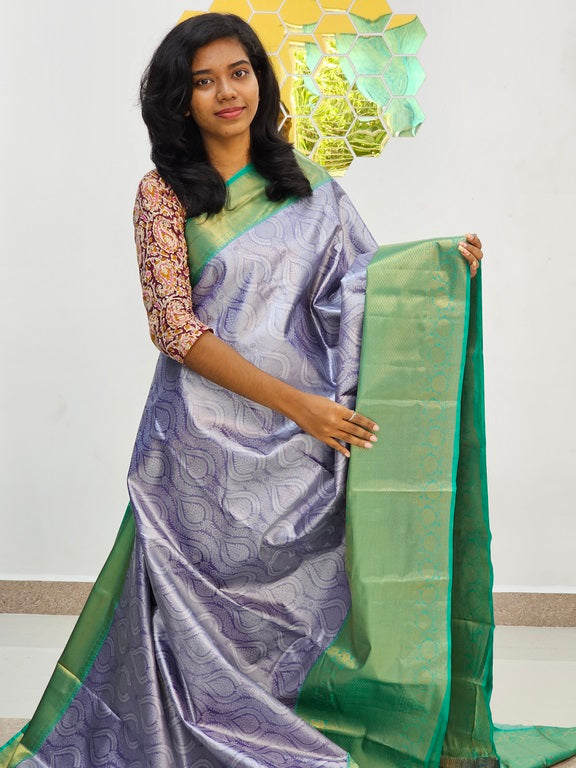 Kanchipuram Blended Grand Tissue Silk Saree 002