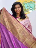 Kanchipuram Blended Trendy New Tissue Silk Sarees 035