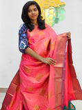 Kanchipuram Blended New Mini Fancy Silk Saree 109