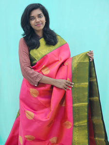 Kanchipuram Pure Handloom High Fancy Silk Saree 130