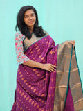 Kanchipuram Blended New Mini Fancy Silk Saree 979