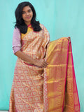 Kanchipuram Blended Tissue Bridal Silk Saree 584