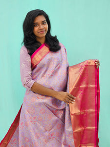 Kanchipuram Blended Mini Tissue Silk Saree 168