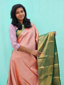 Kanchipuram Blended Mini Tissue Silk Saree 169