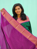 Kanchipuram Blended Fancy Korvai Silk Saree 1233