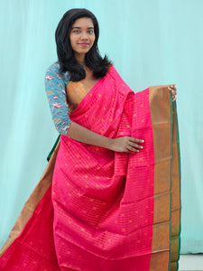 Kanchipuram Blended New Fancy Silk Sarees 429