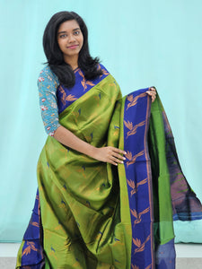 Kanchipuram Blended New Fancy Silk Sarees 456