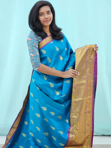 Kanchipuram Blended Gifted Silk Saree 1182