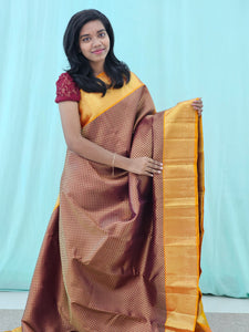 Kanchipuram Pure Handloom High Fancy Silk Saree 132