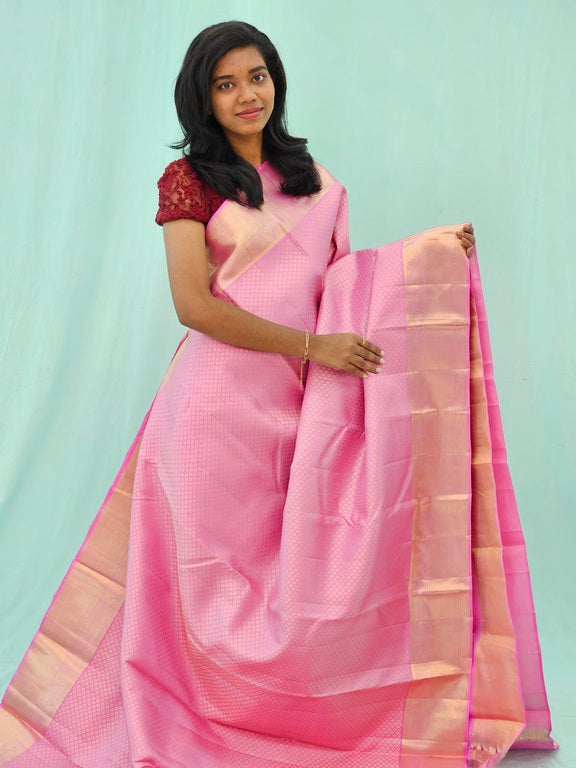 Kanchipuram Pure Handloom High Bridal Silk Saree 146