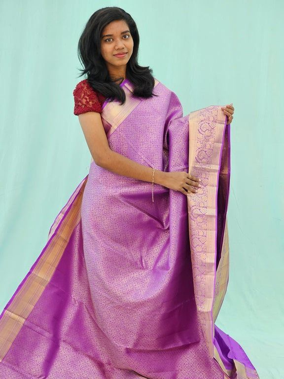 Kanchipuram Pure Handloom High Bridal Silk Saree 147