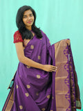 Kanchipuram Blended Mini Fancy Silk Saree 990