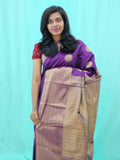 Kanchipuram Blended Mini Fancy Silk Saree 1001