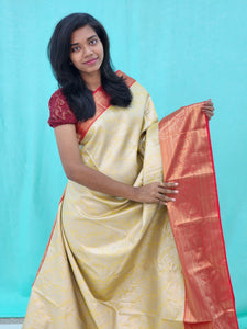 Kanchipuram Blended Grand Tissue Silk Saree 001