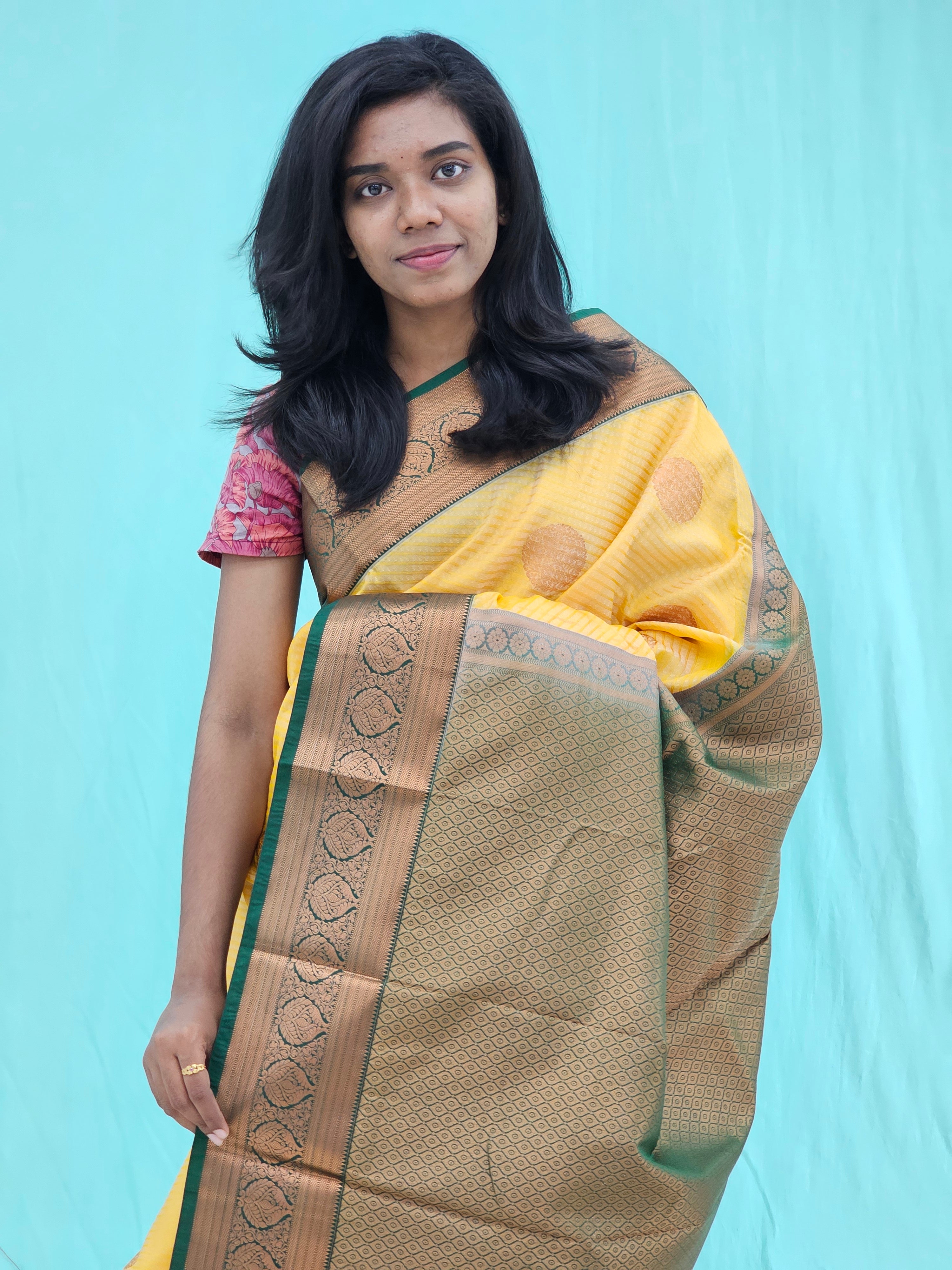 Kanchipuram Blended Trending Silk Saree 002
