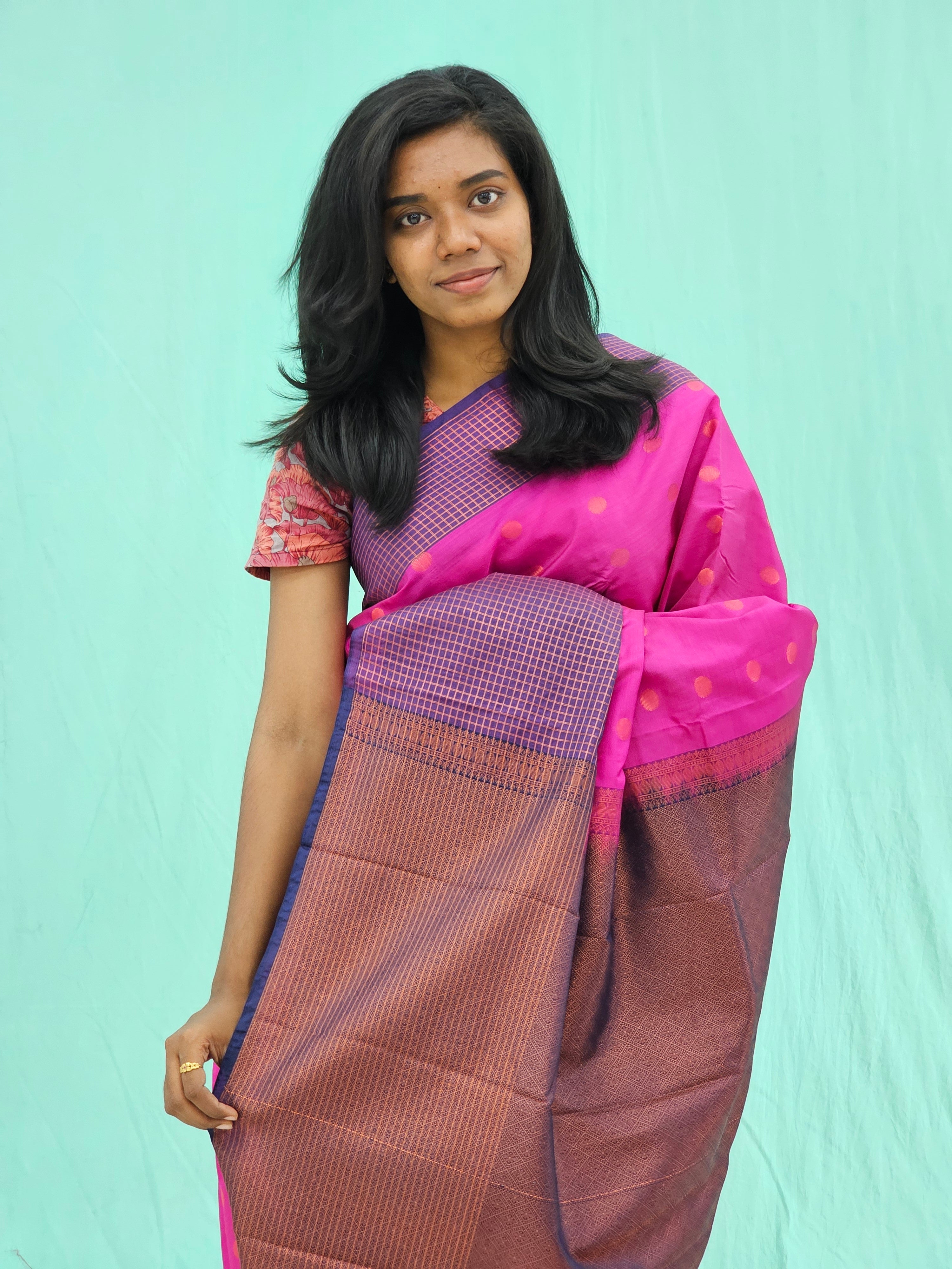 Kanchipuram Blended Trending Silk Saree 003