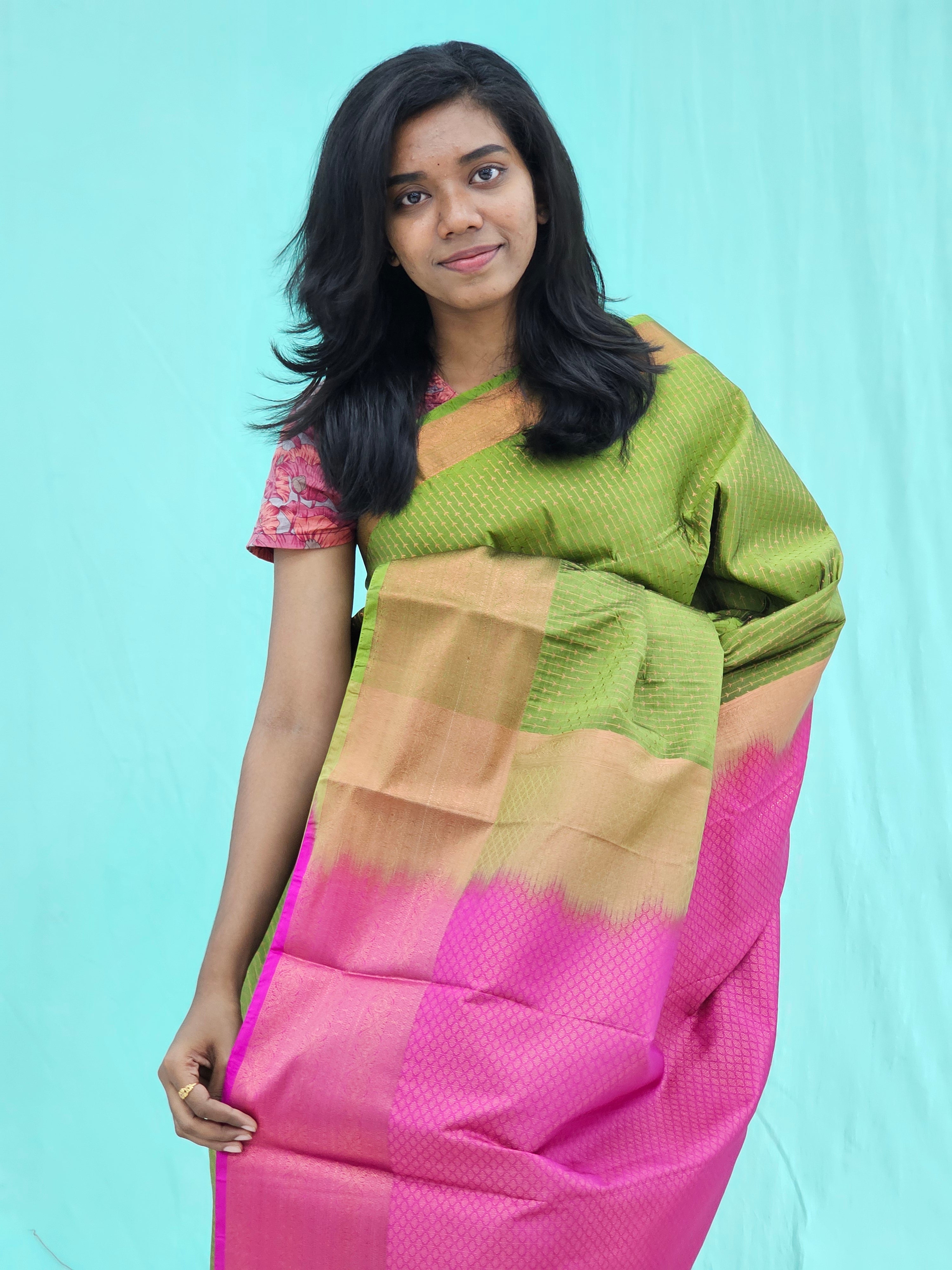 Kanchipuram Blended Trending Silk Saree 004