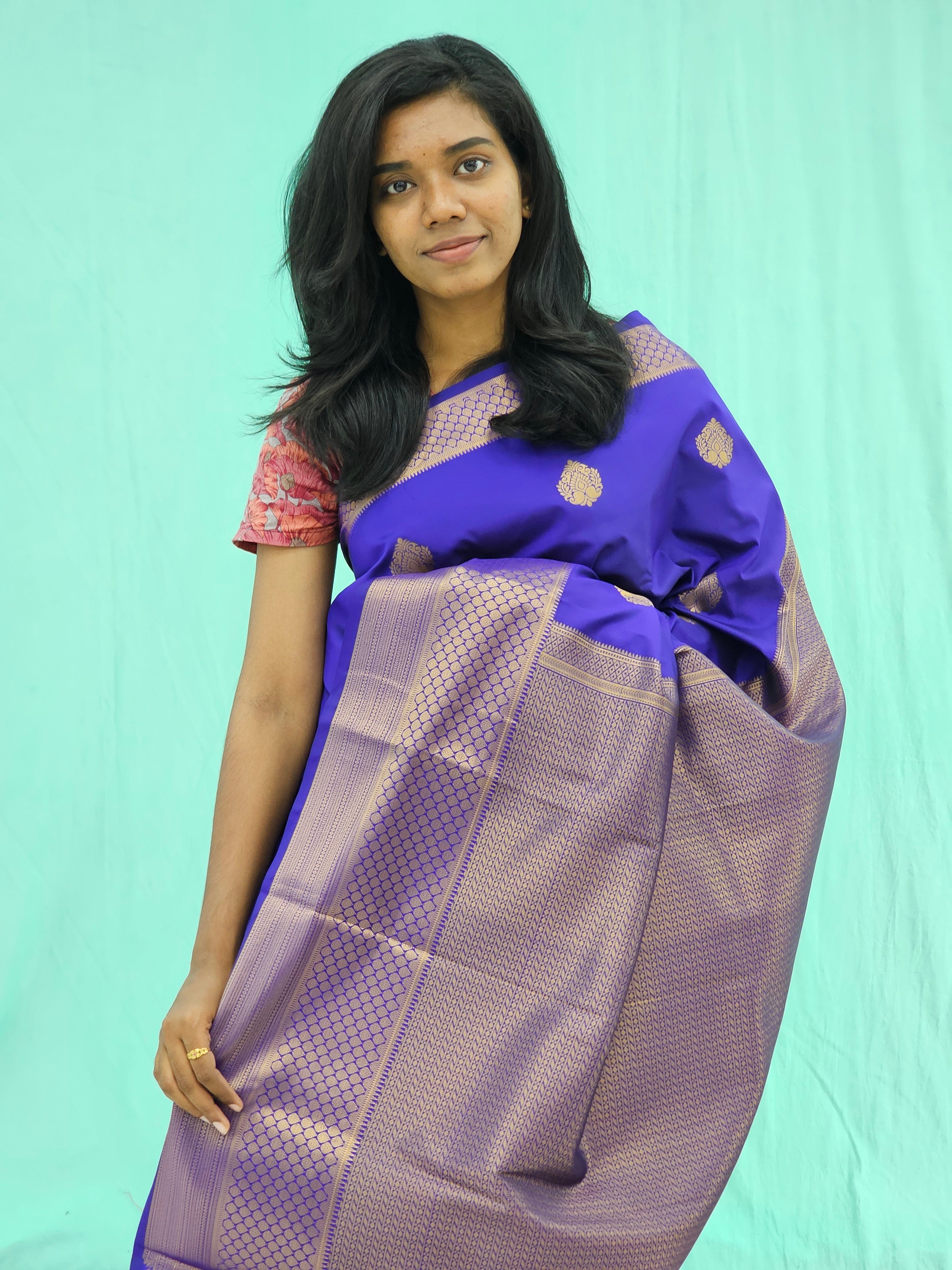 Kanchipuram Blended Trending Silk Saree 008