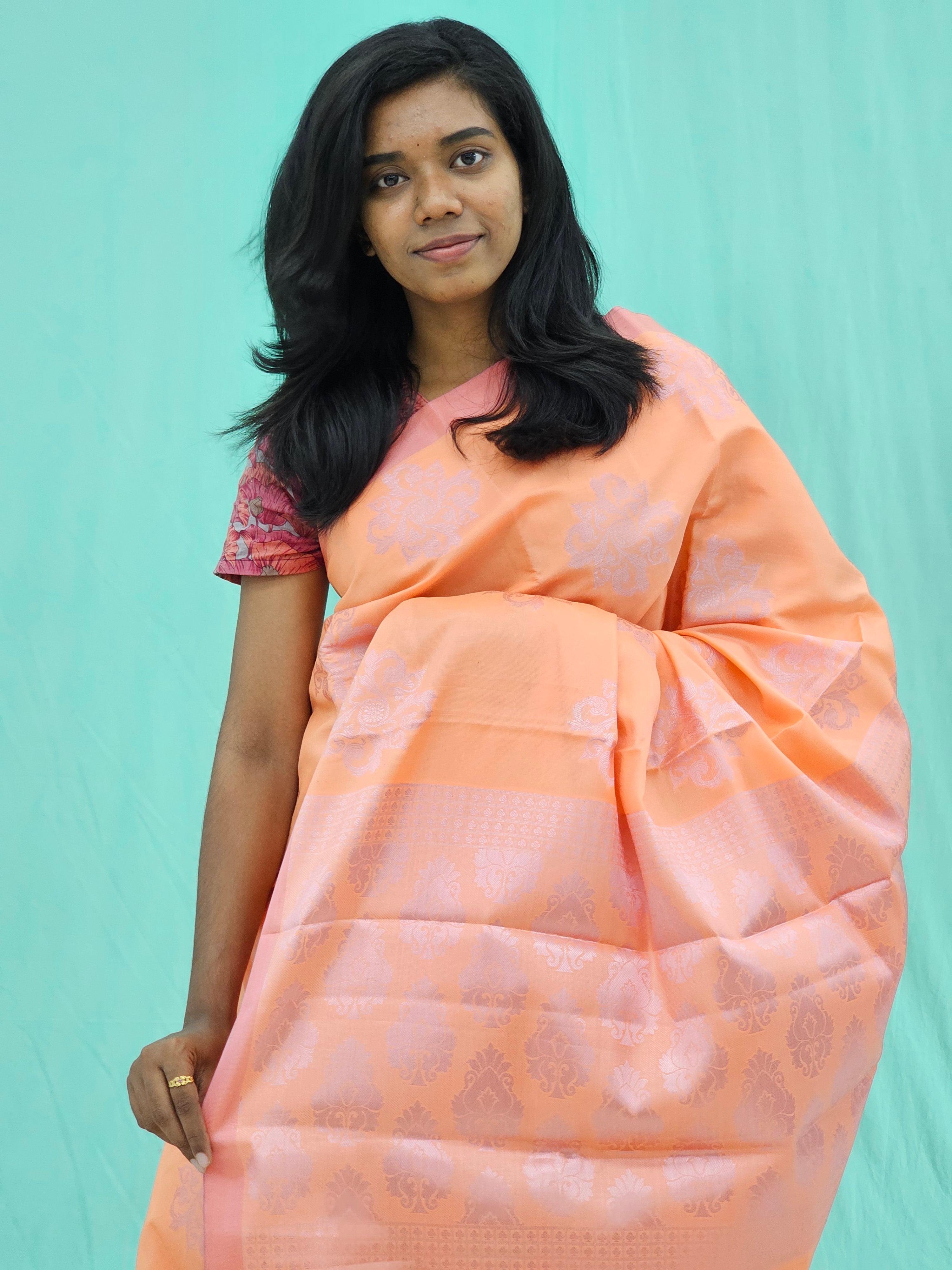 Kanchipuram Blended Trending Silk Saree 018