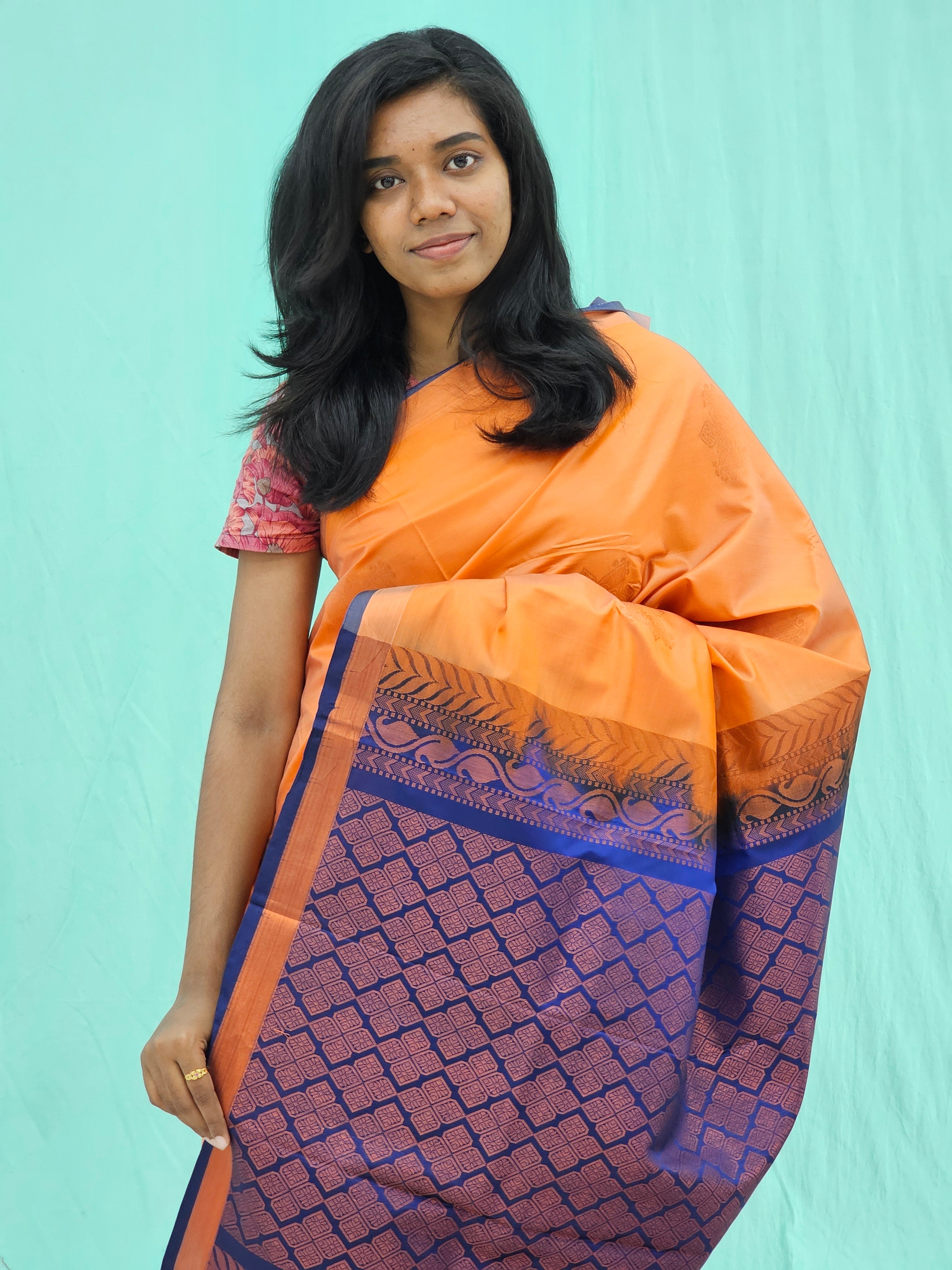 Kanchipuram Blended Trending Silk Saree 023