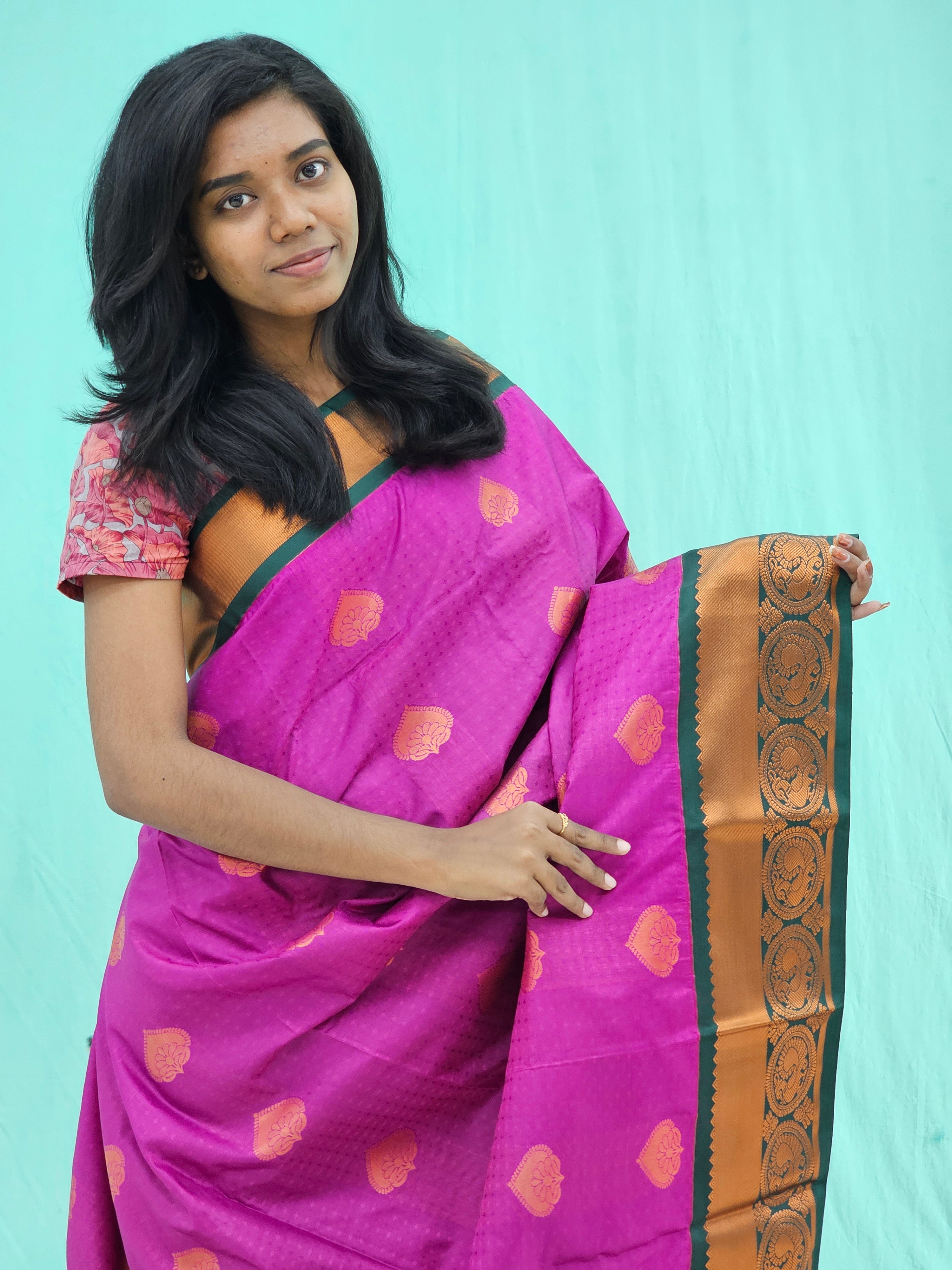 Kanchipuram Blended Trending Silk Saree 024