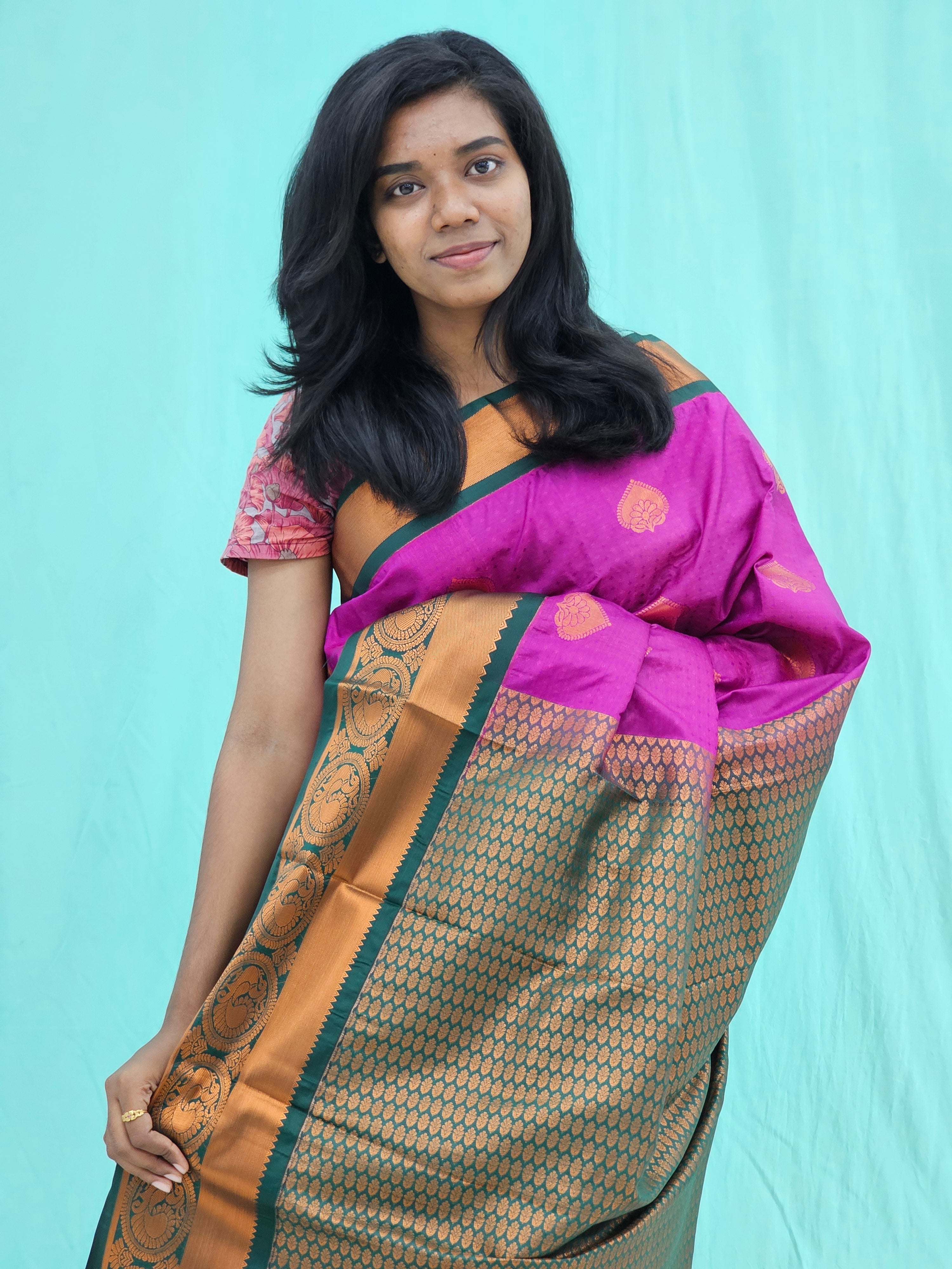 Kanchipuram Blended Trending Silk Saree 024