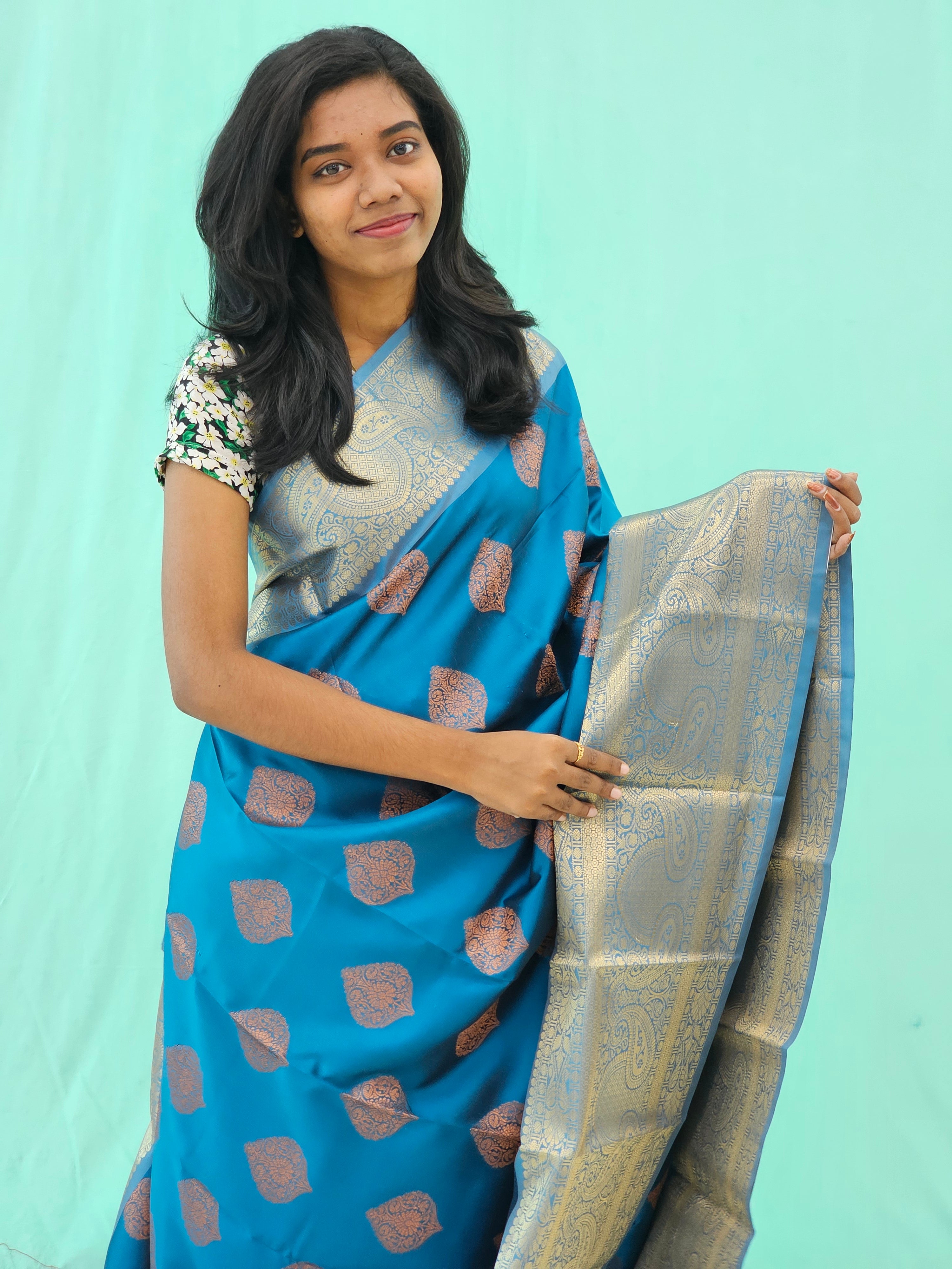 Kanchipuram Blended Trending Silk Saree 029