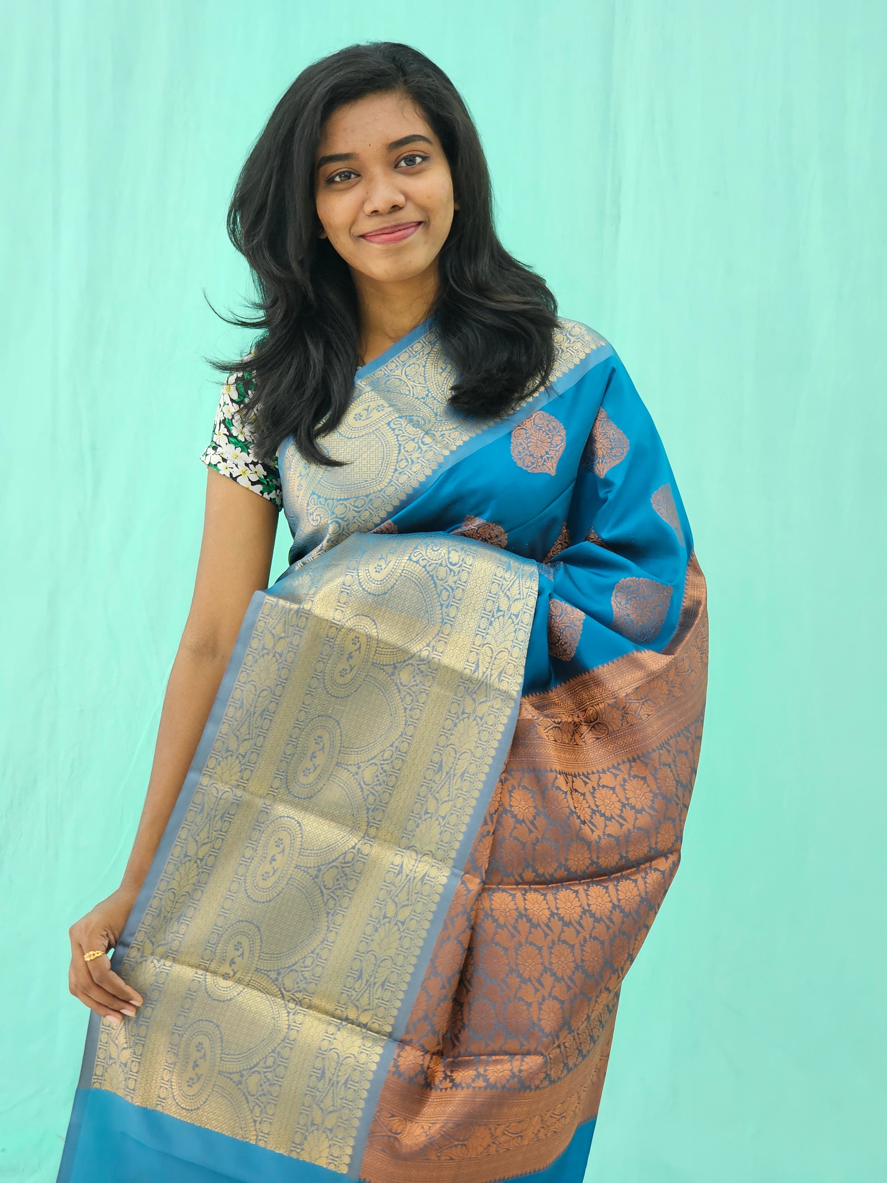 Kanchipuram Blended Trending Silk Saree 029