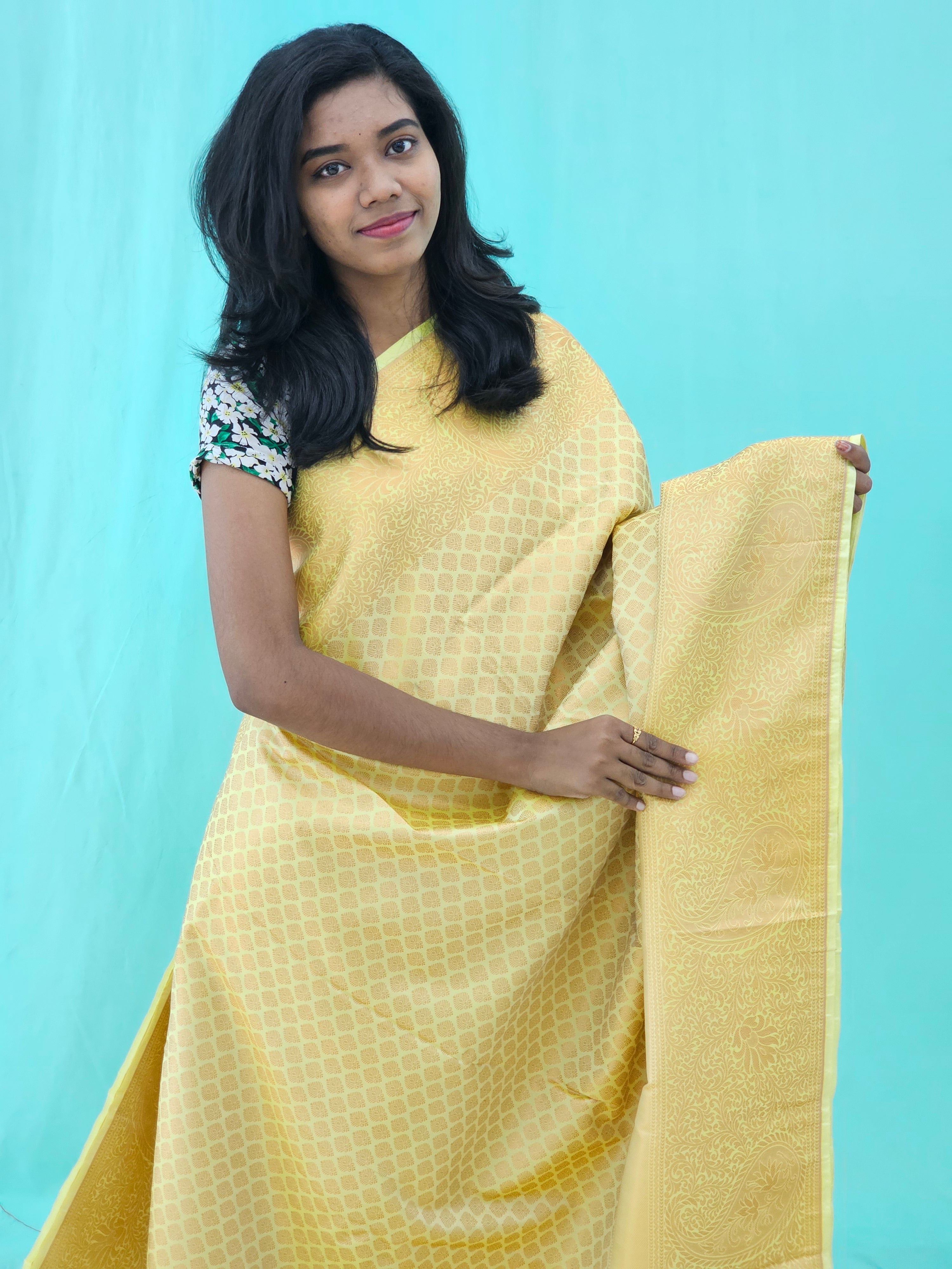 Kanchipuram Blended Trending Silk Saree 030