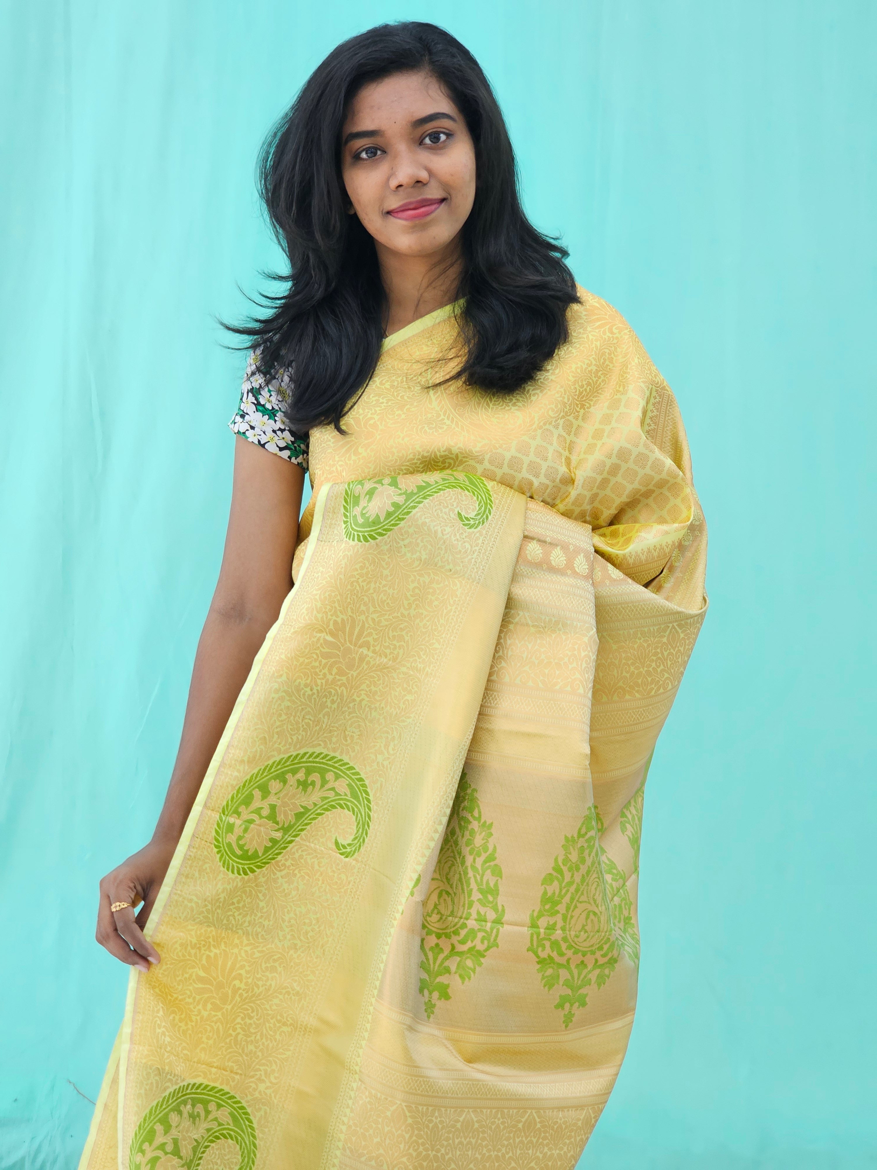 Kanchipuram Blended Trending Silk Saree 030