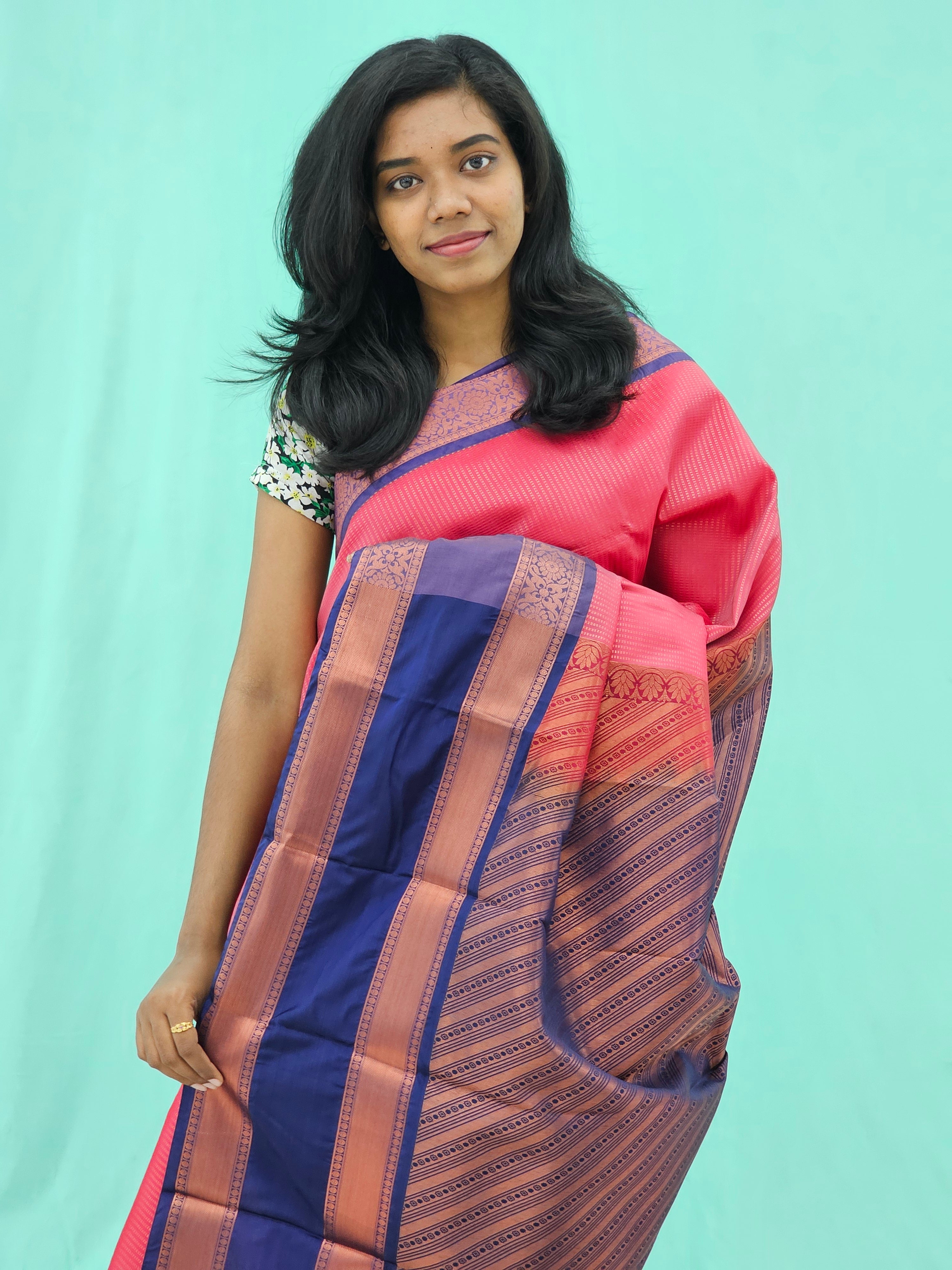 Kanchipuram Blended Trending Silk Saree 048