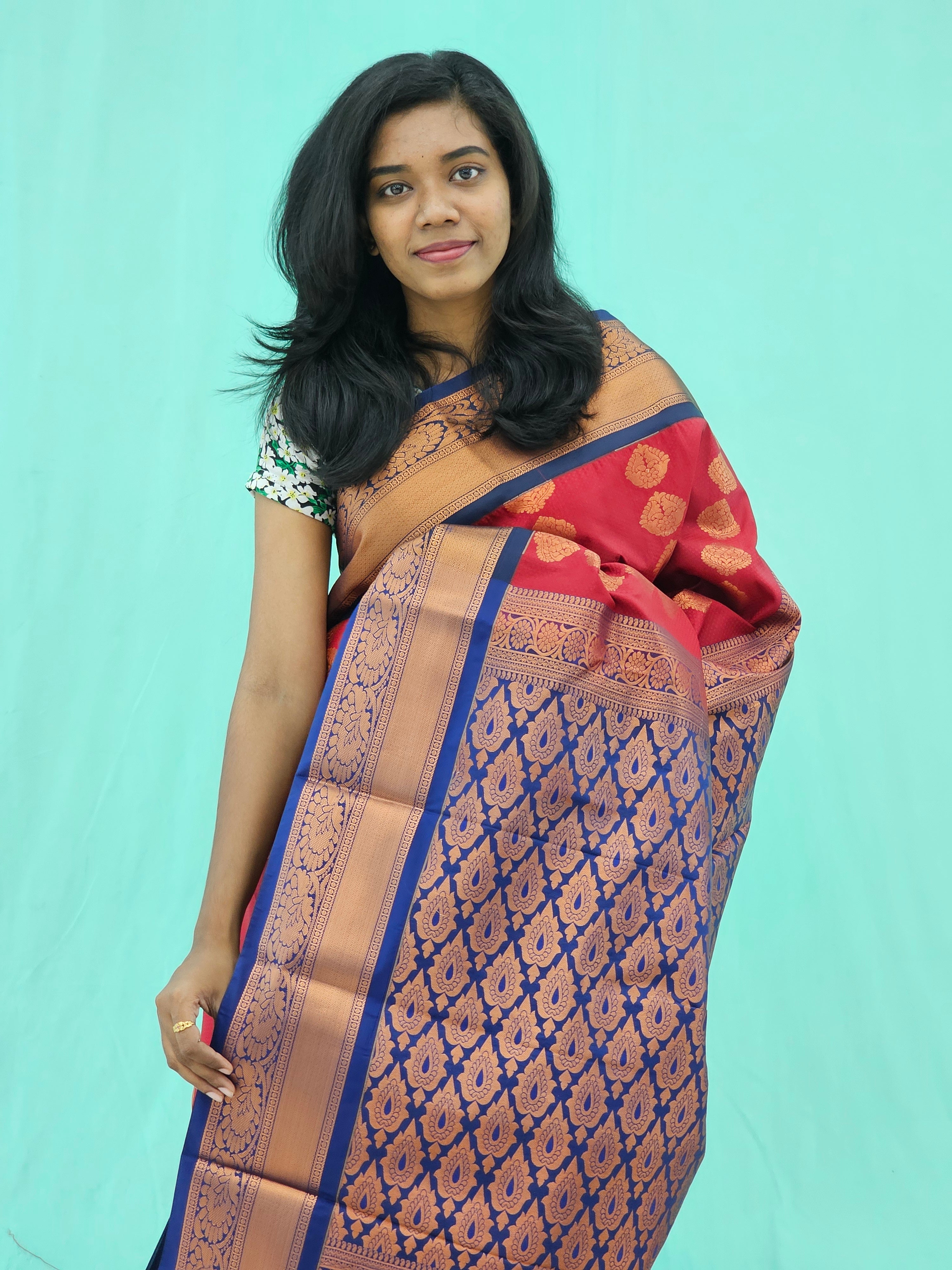 Kanchipuram Blended Trending Silk Saree 051