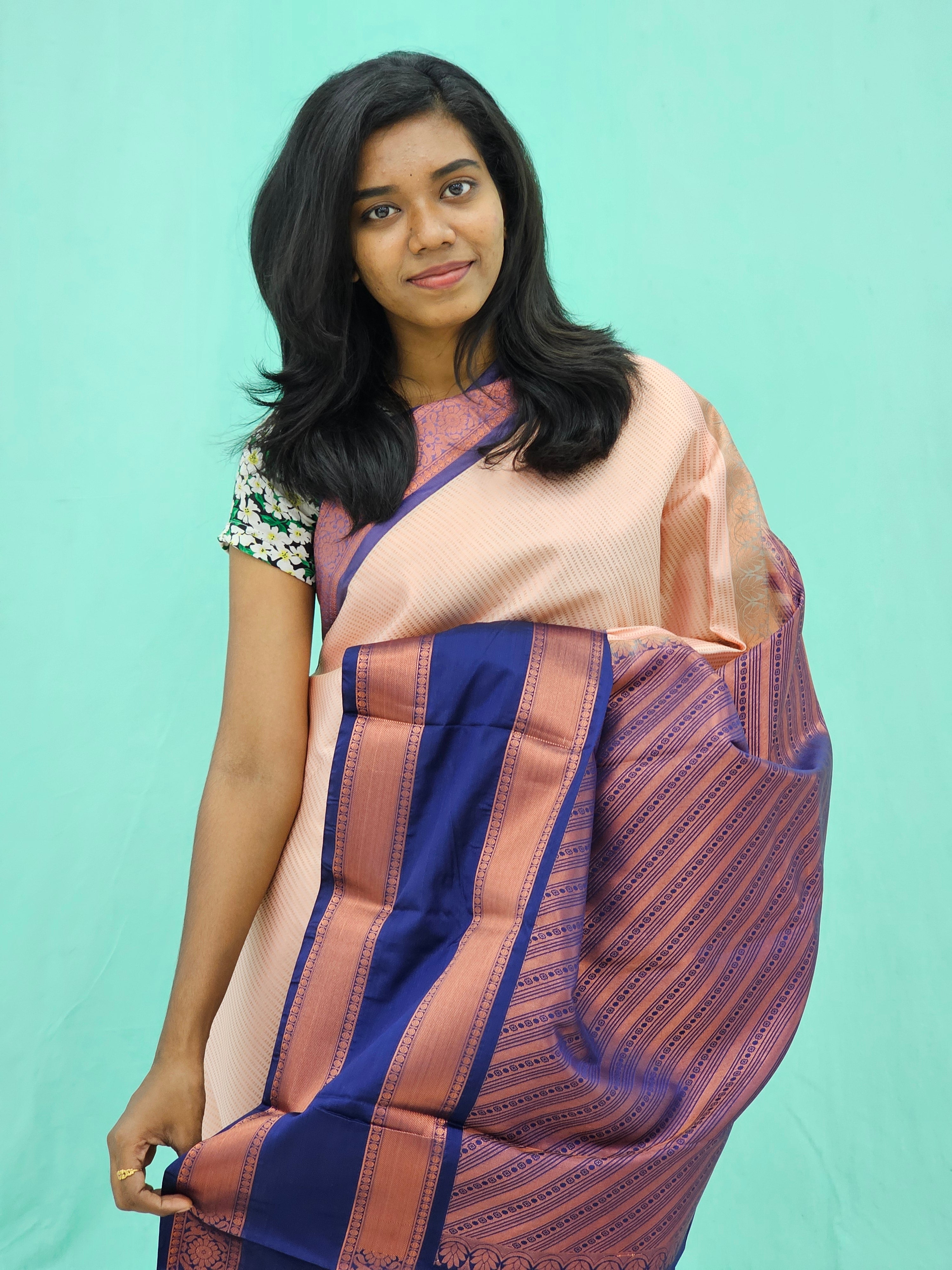 Kanchipuram Blended Trending Silk Saree 068