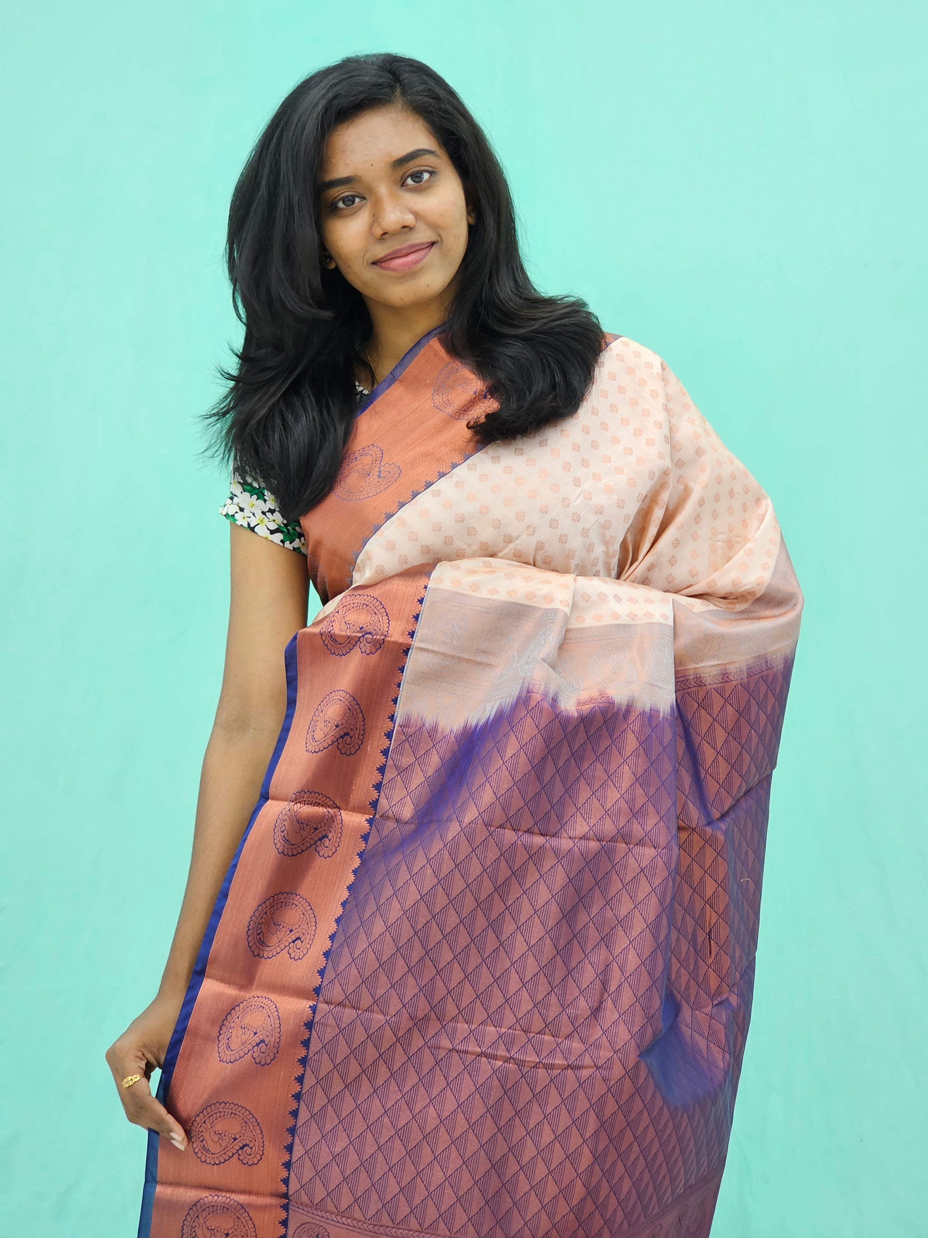 Kanchipuram Blended Trending Silk Saree 072