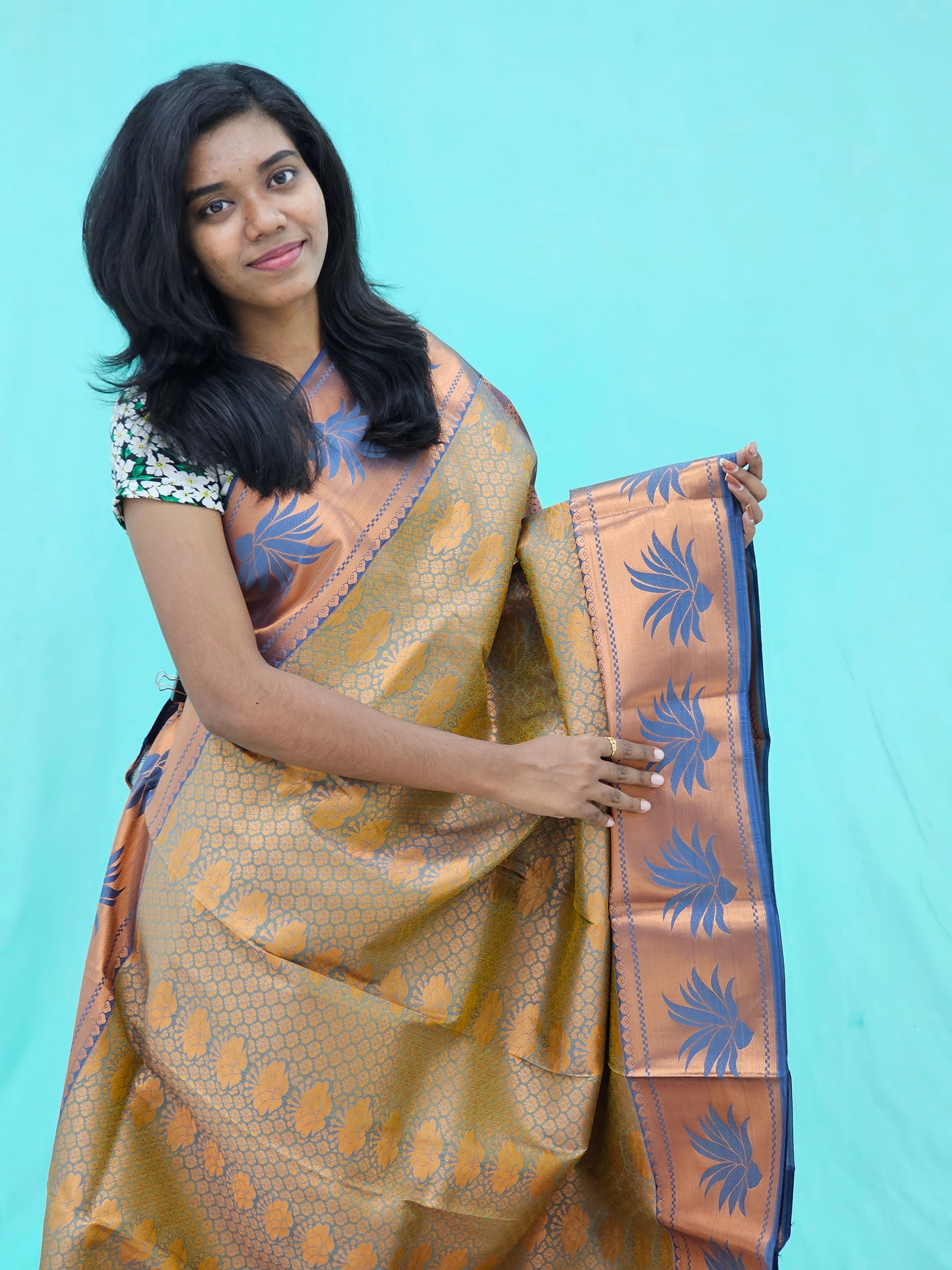 Kanchipuram Blended Trending Silk Saree 074