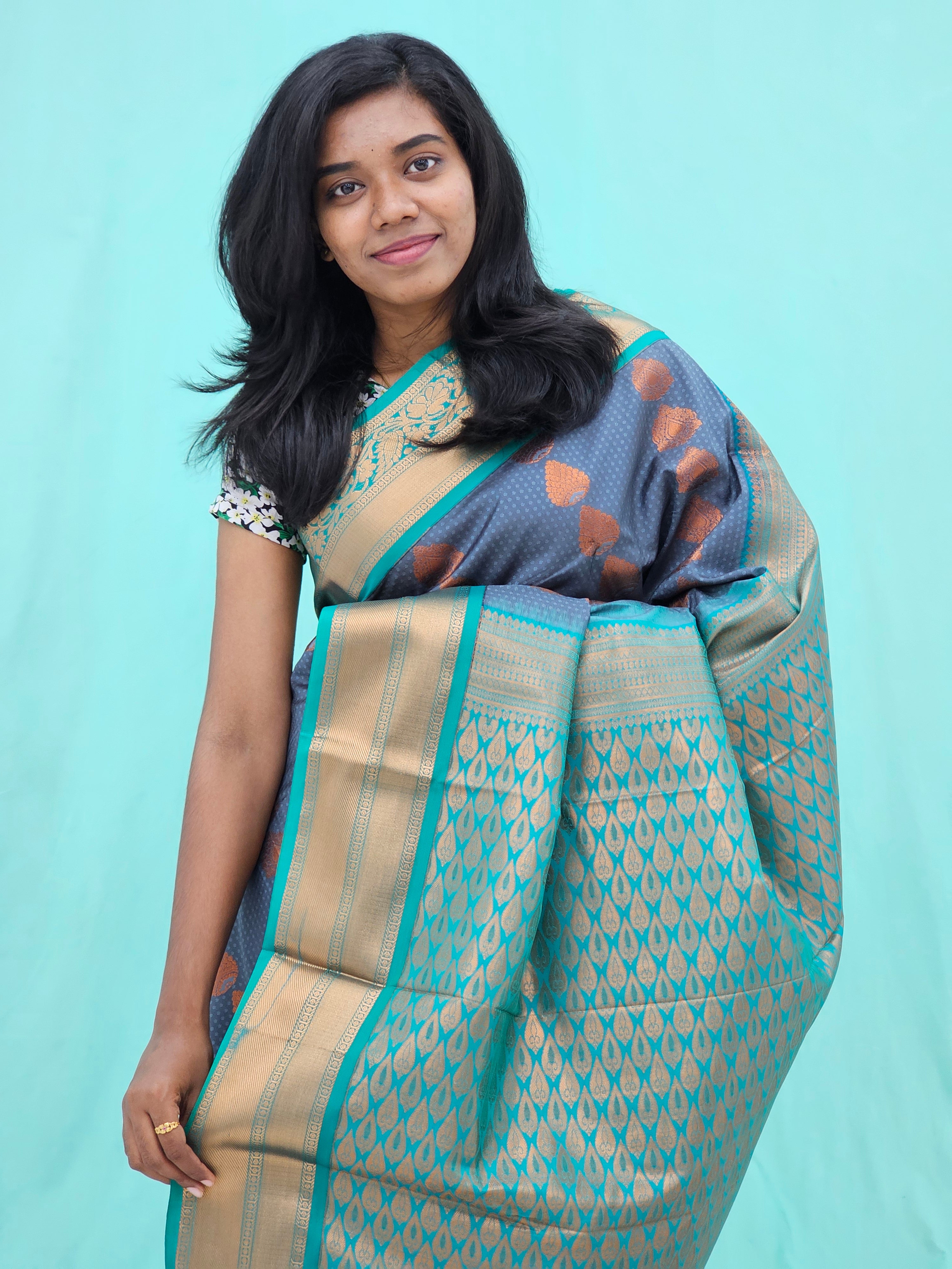Kanchipuram Blended Trending Silk Saree 079