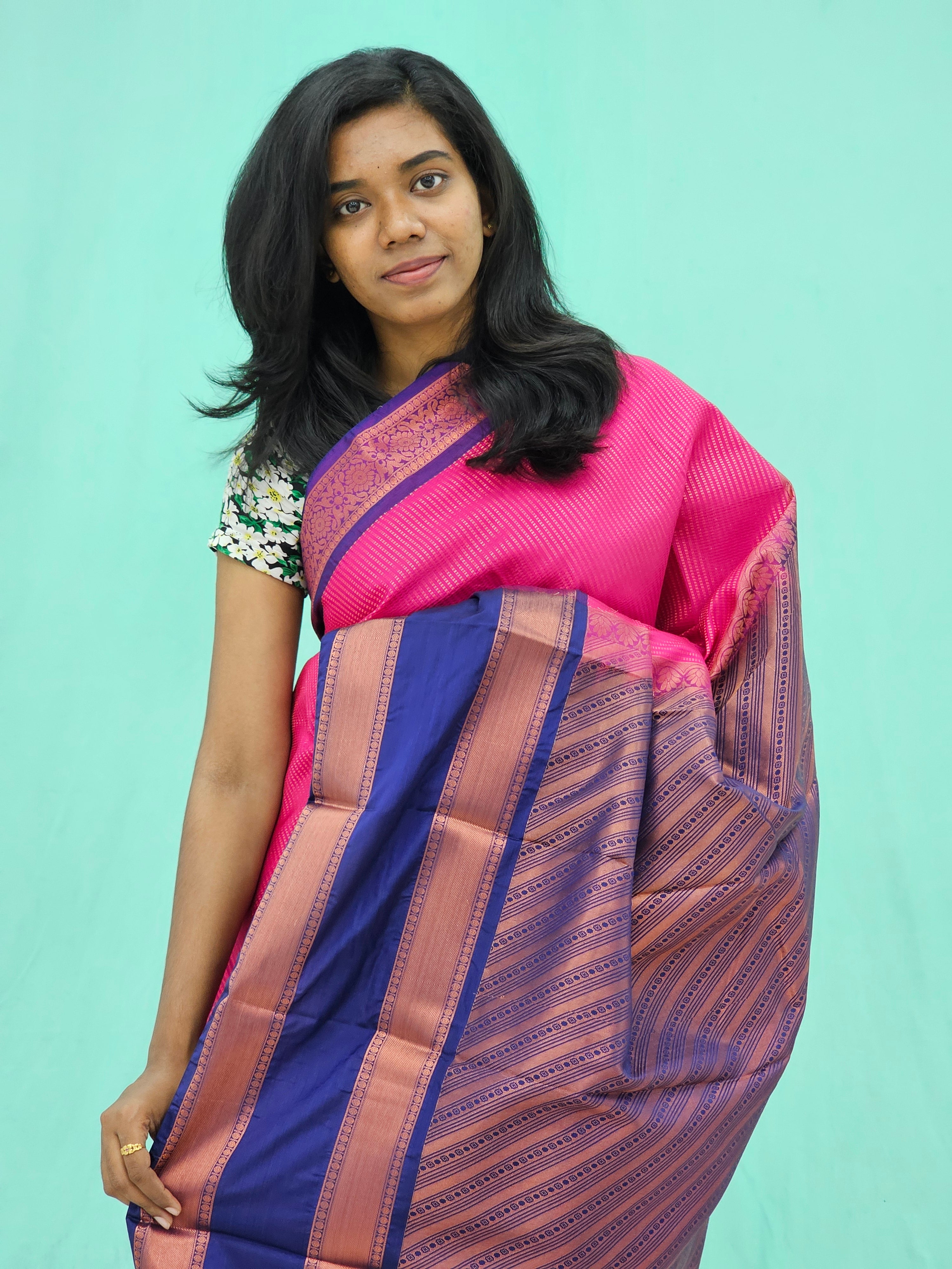Kanchipuram Blended Trending Silk Saree 089