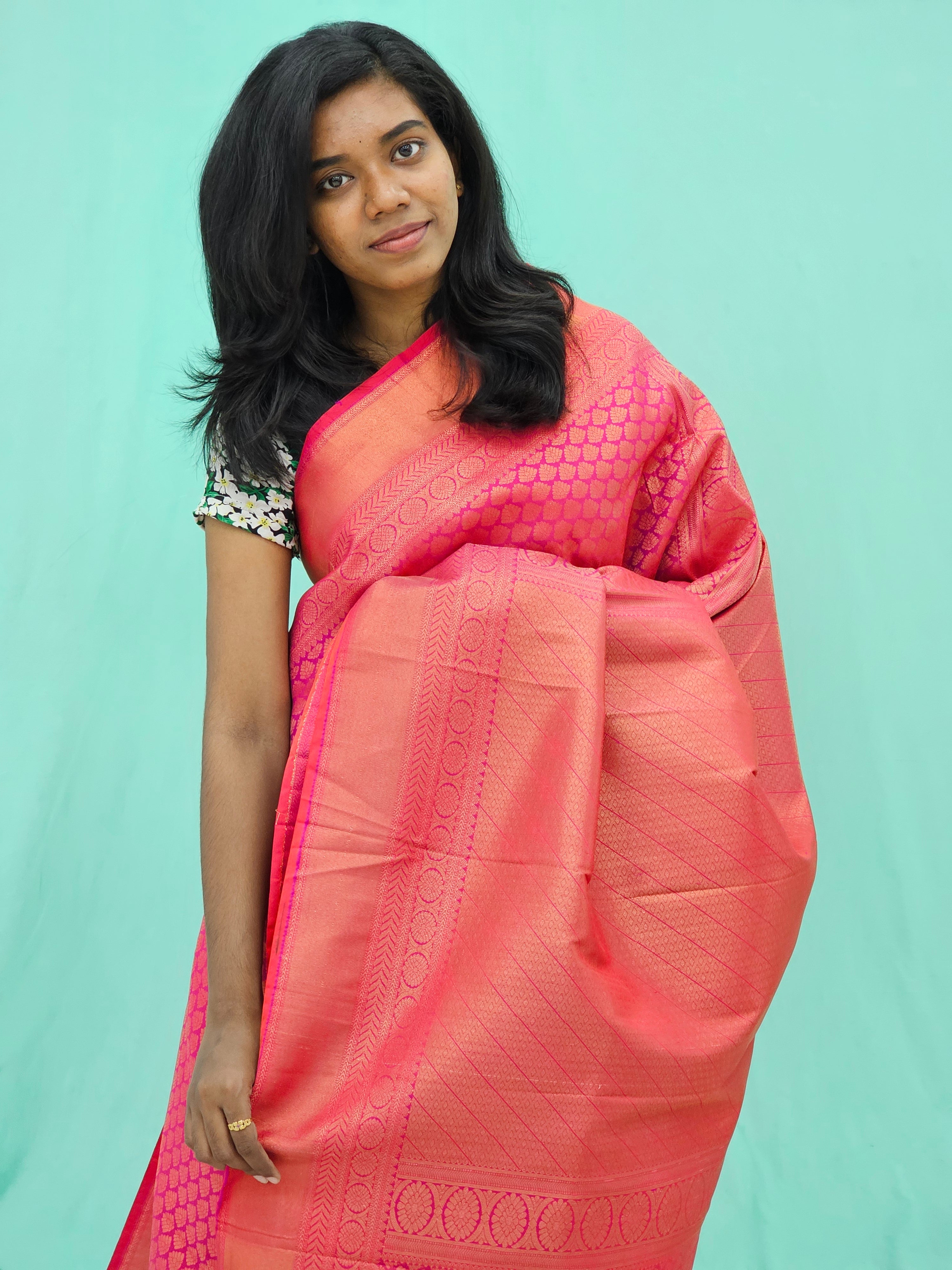 Kanchipuram Blended Trending Silk Saree 093