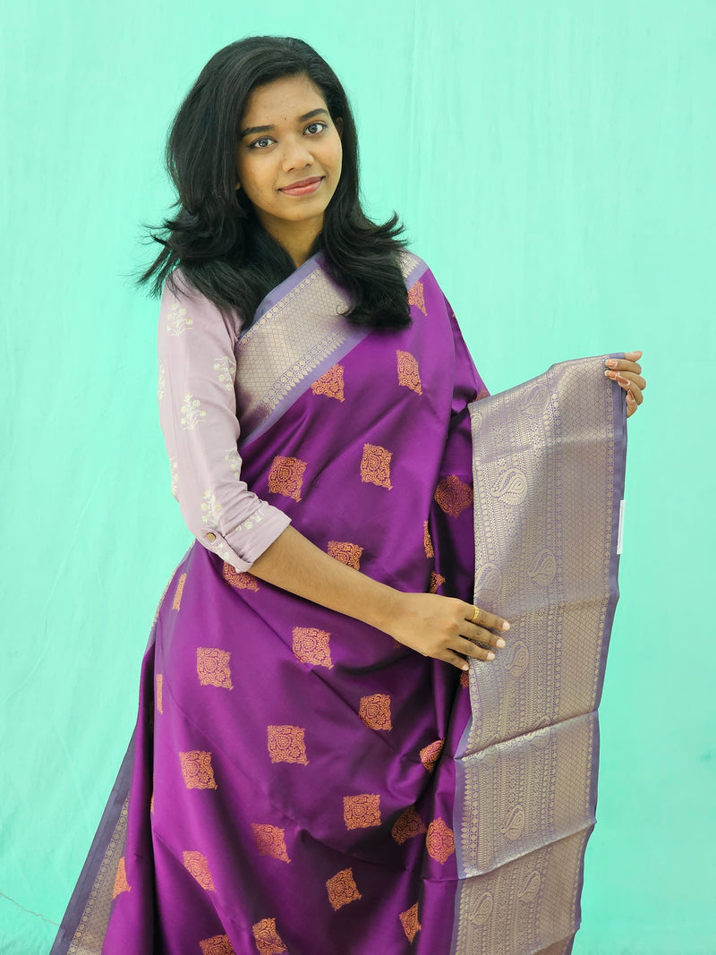 Kanchipuram Blended Trending Silk Saree 103