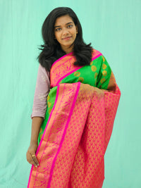 Kanchipuram Blended Trending Silk Saree 104